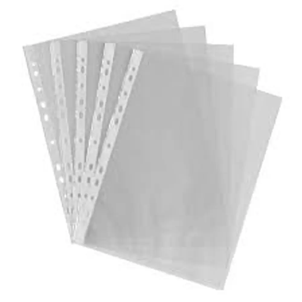 FUNDA OFICIO TRANSPARENTE 100 UNIDAES OFFIXNEW