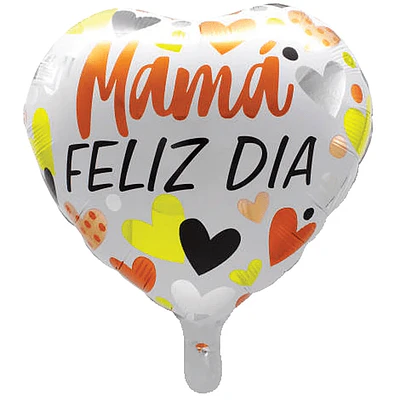 GLOBO DIA DE LA MAMÁ - CORAZÓN DIFERENTES DISEÑOS  