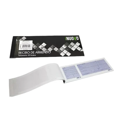 TALONARIO RECIBO ARRIENDO 