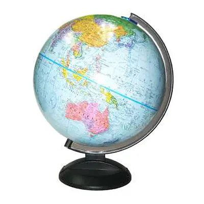 GLOBO TERRÁQUEO AZCORBE 30 CENTÍMETROS CON BASE PLÁSTICA