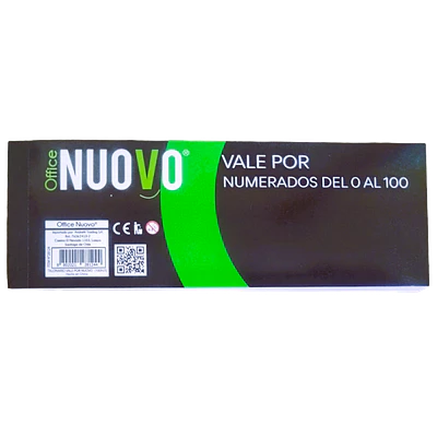 TALONARIO VALE POR 100HJS.