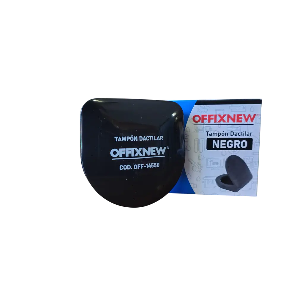 TAMPON DACTILAR STAMP NEGRO 145-FS