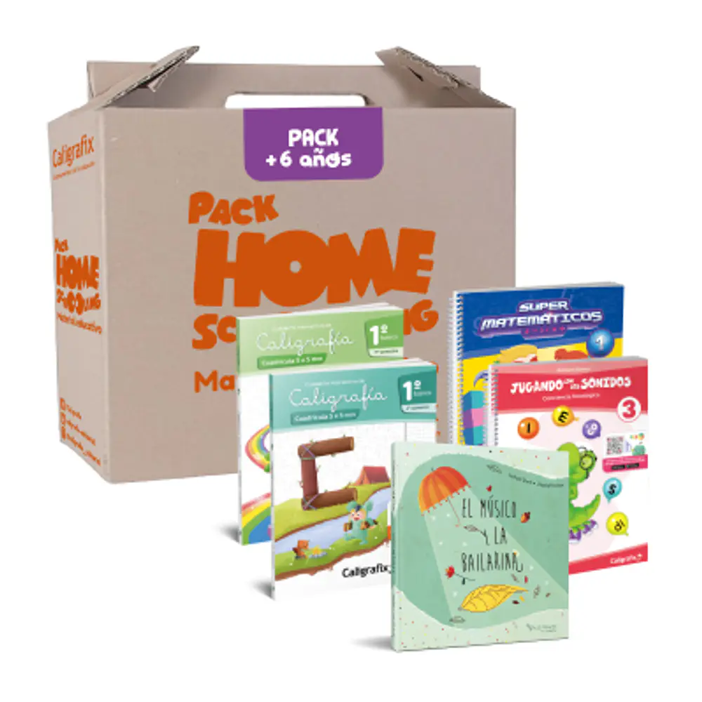 PACK HOMESCHOOLING 6 AÑOS