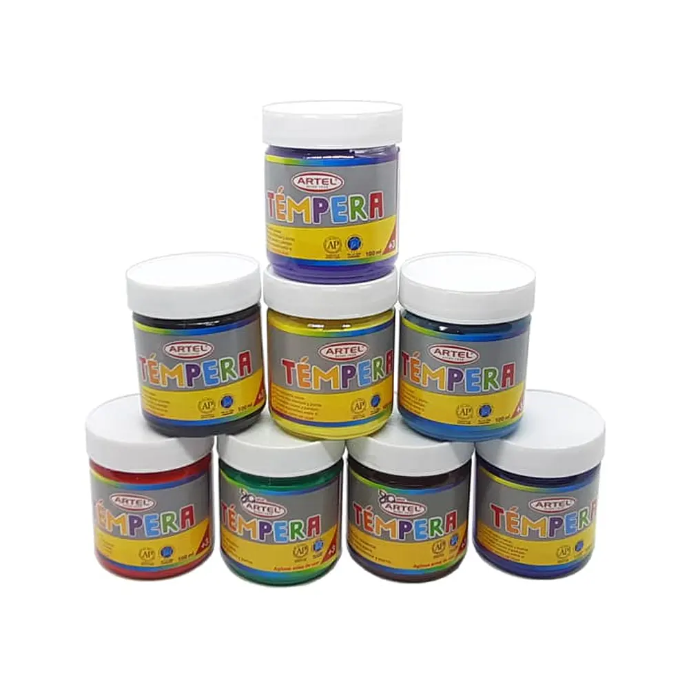 TEMPERA 100 ML - DIFERENTES COLORES  ARTEL
