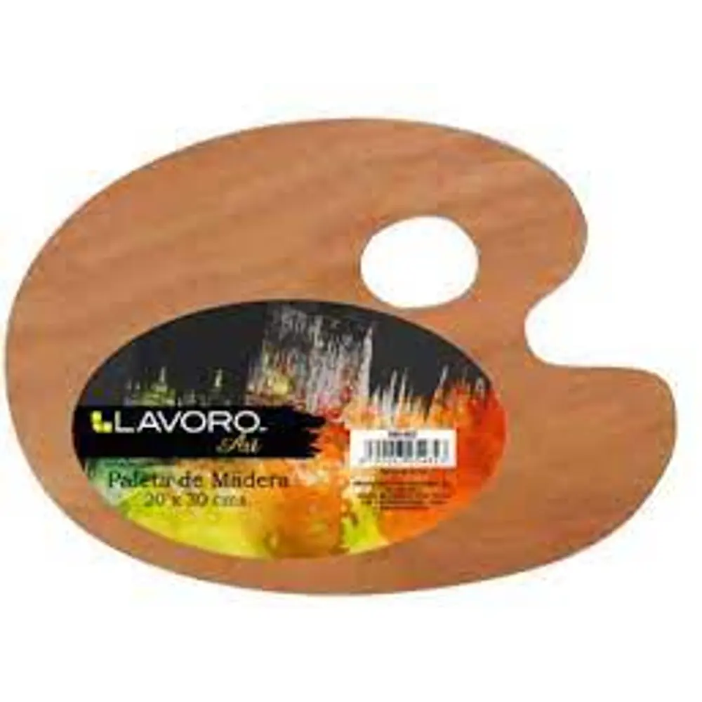 PALETA OVALADA 20X30 CMS.