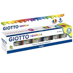 TEMPERA GEL 6 COLORES 15 ML. GIOTTO