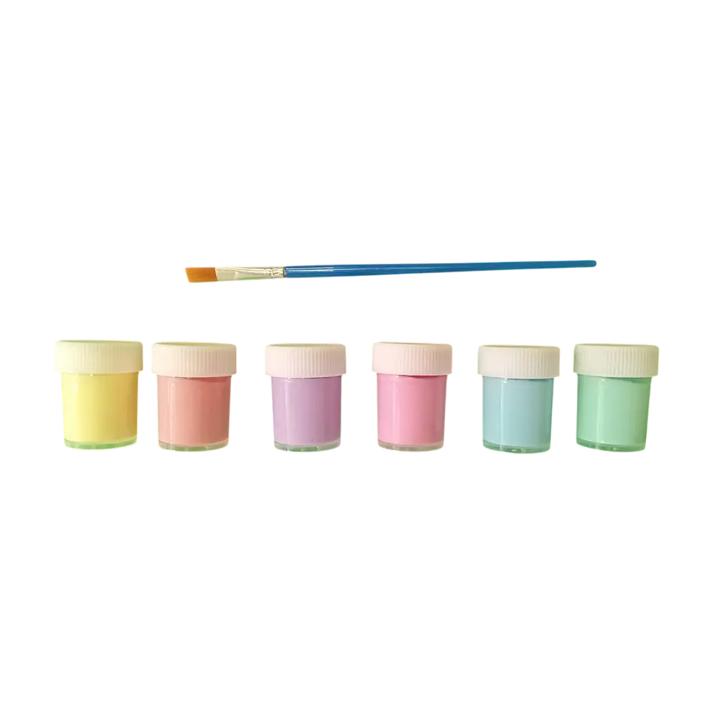 TEMPERA PASTEL 6 COLORES 18ML C/PINCEL