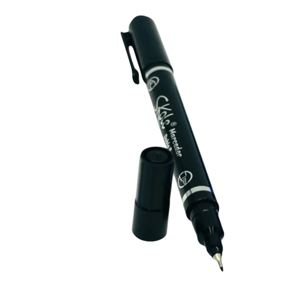 MARCADOR DOBLE PUNTA SKOLE - DIFERENTES COLORES