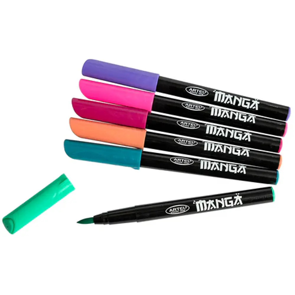 MARCADORES BRUSH COLORES FANTASIA