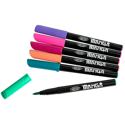 MARCADORES BRUSH COLORES FANTASIA