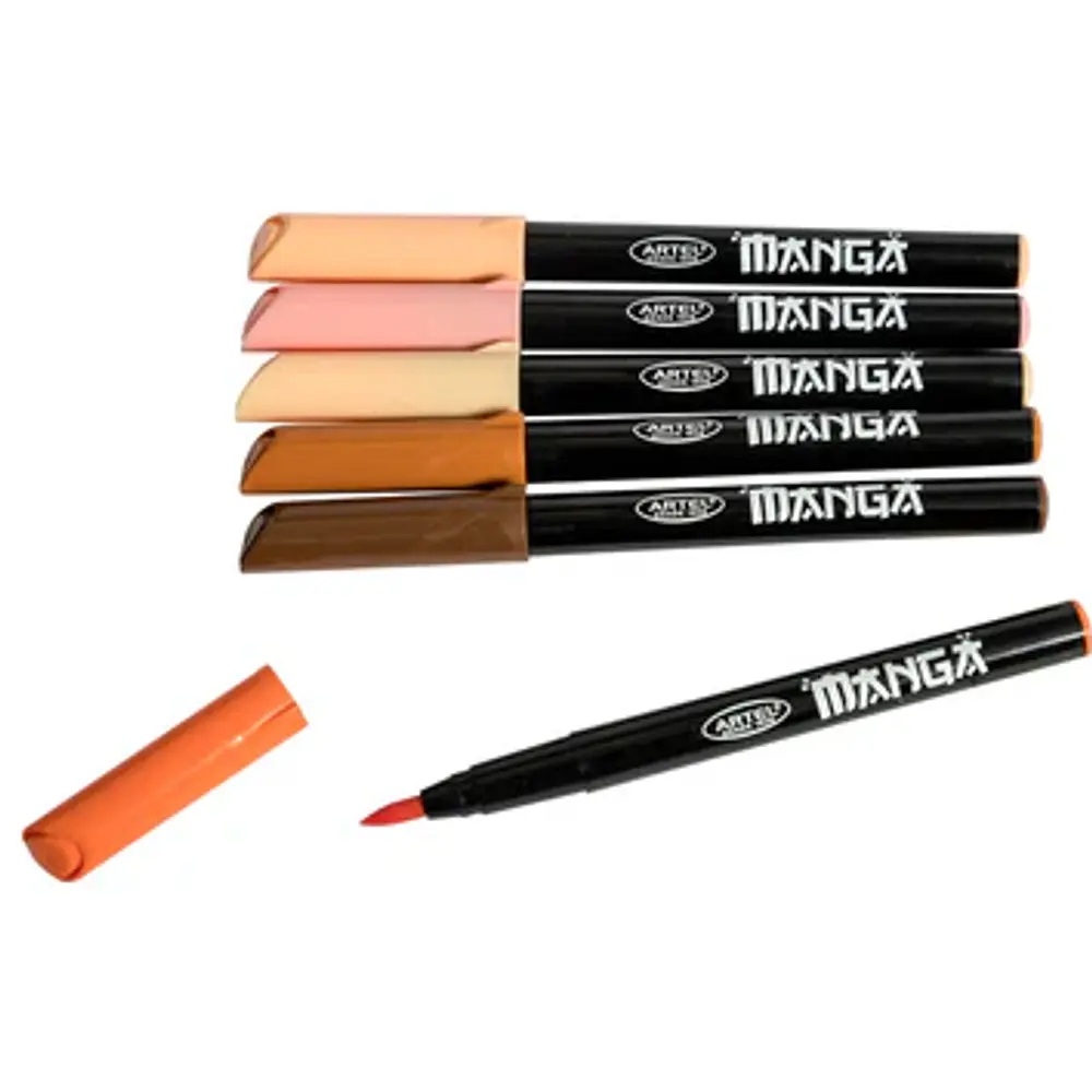 MARCADORES BRUSH COLORES RETRATO