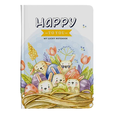 LIBRETA LUXURY CONEJO DE PASCUA 