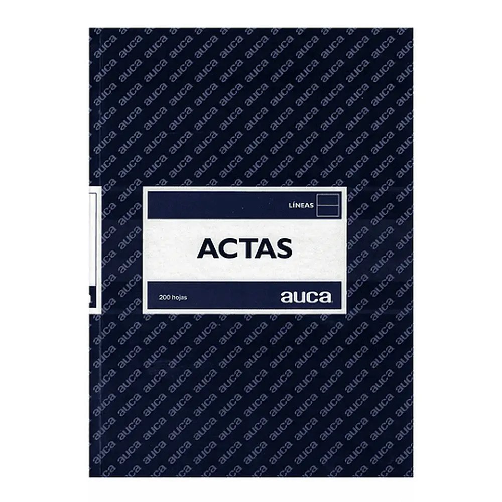 LIBRO ACTAS LINEAL 200 HOJAS 