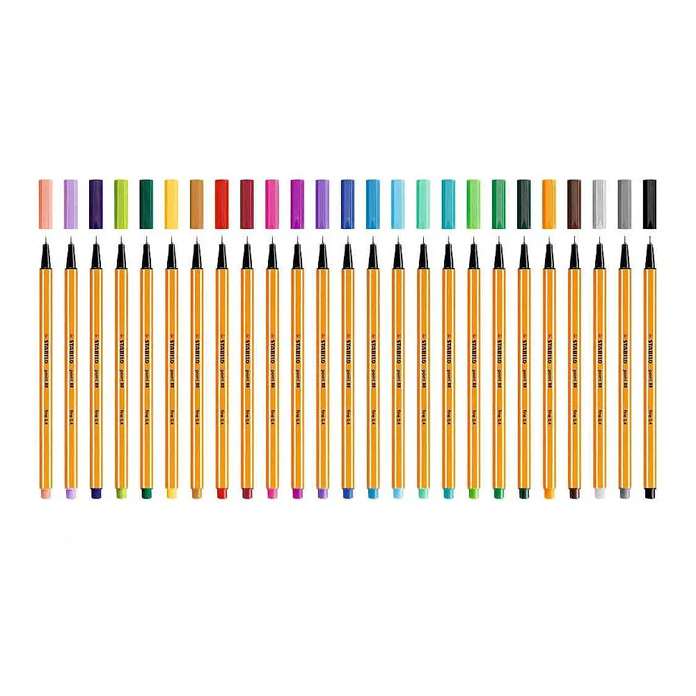 MARCADOR FINELINER STABILO. DIFERENTES COLORES