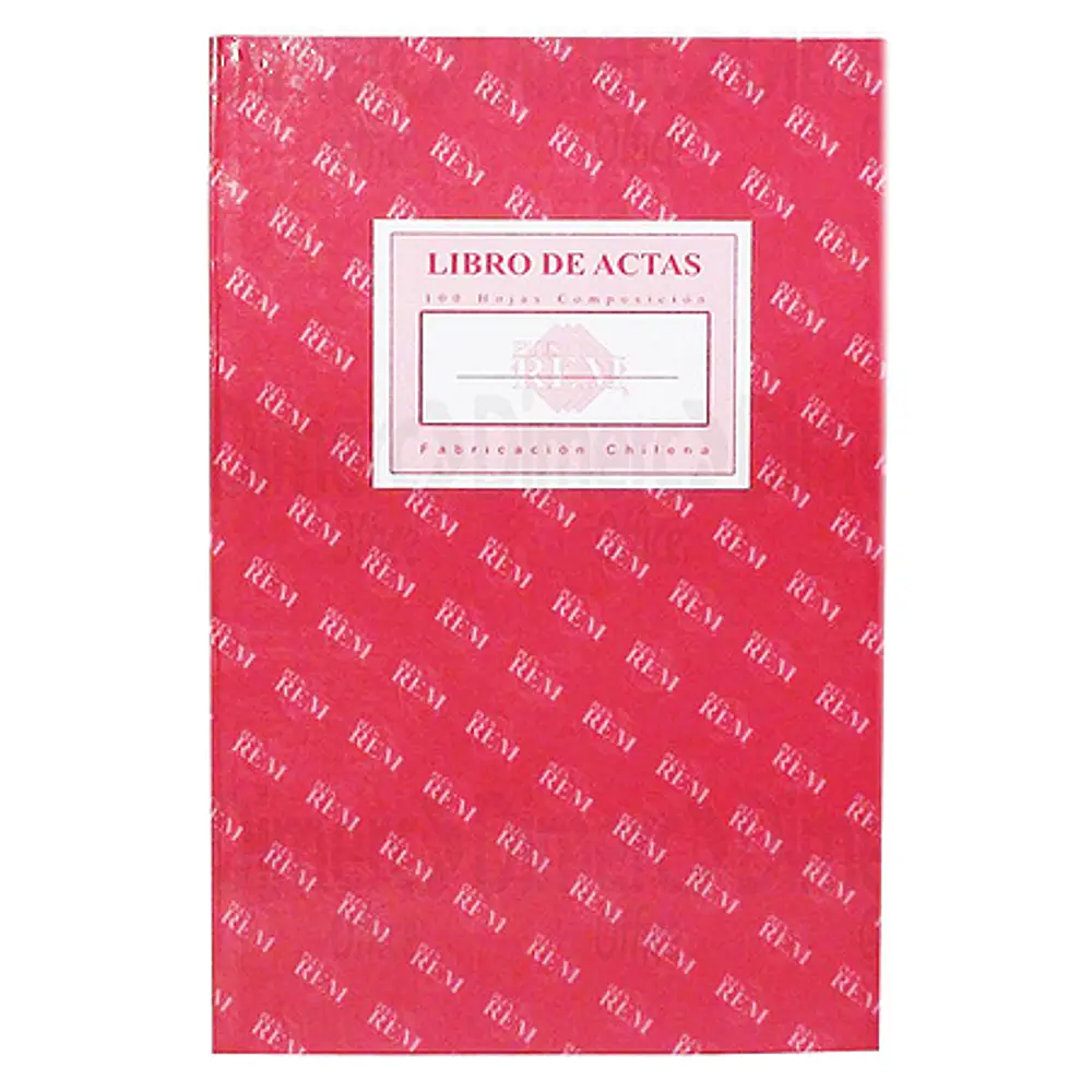 LIBRO ACTAS REM COMPOSICIÓN - DIFERENTES GROSORES