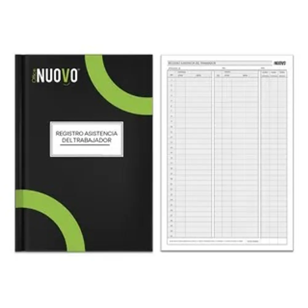 LIBRO ASISTENCIA 50 HOJAS