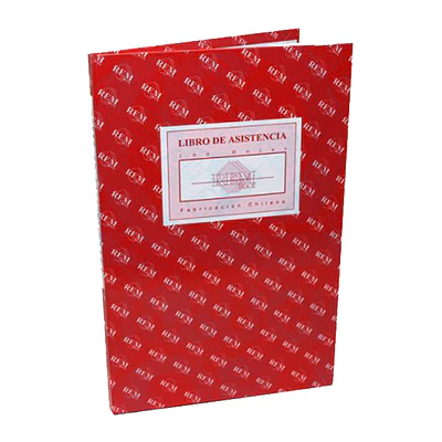 LIBRO ASISTENCIA REM - DIFERENTE CANTIDAD DE HOJAS