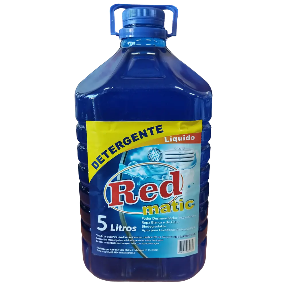 DETERGENTE LIQUIDO 5 LITROS