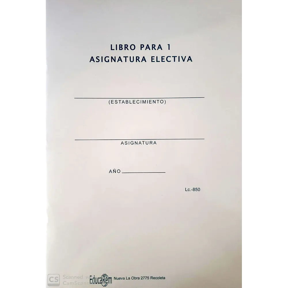 LIBRO CLASES 1 ASIGNATURA ELECTIVA. EDUCAREM