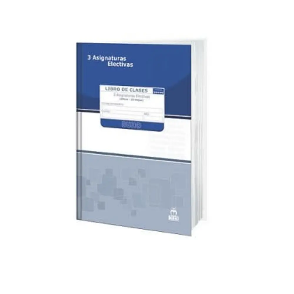LIBRO CLASES 3 ASIGNATURAS ELECTIVA