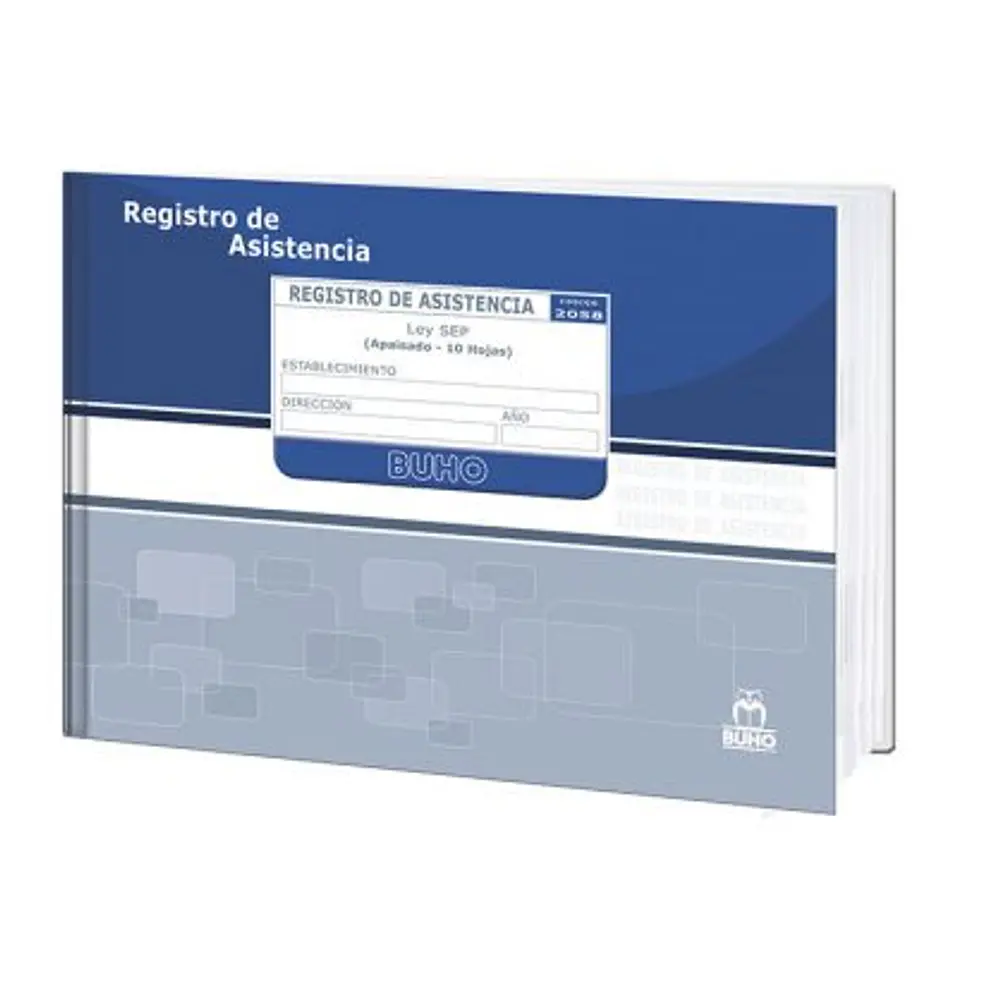 LIBRO CLASES BUHO ASISTENCIA DE ALUMNOS  ESPECIAL