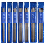 PALILLOS DOBLE PUNTA ACERO INOXIDABLE - DIDERENTES MEDIDAS - BLUE MIX