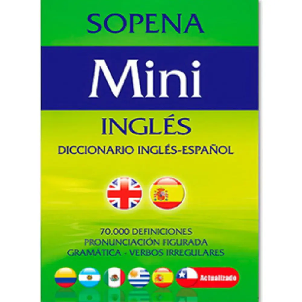 DICCIONARIO MINI INGLES ESPAÑOL SOPENA