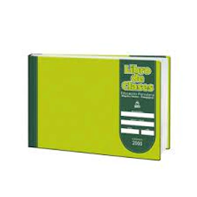 LIBRO CLASES EDUCIÓN PARVULARIA REGISTRO TÉCNICO PEDAGÓGICO 