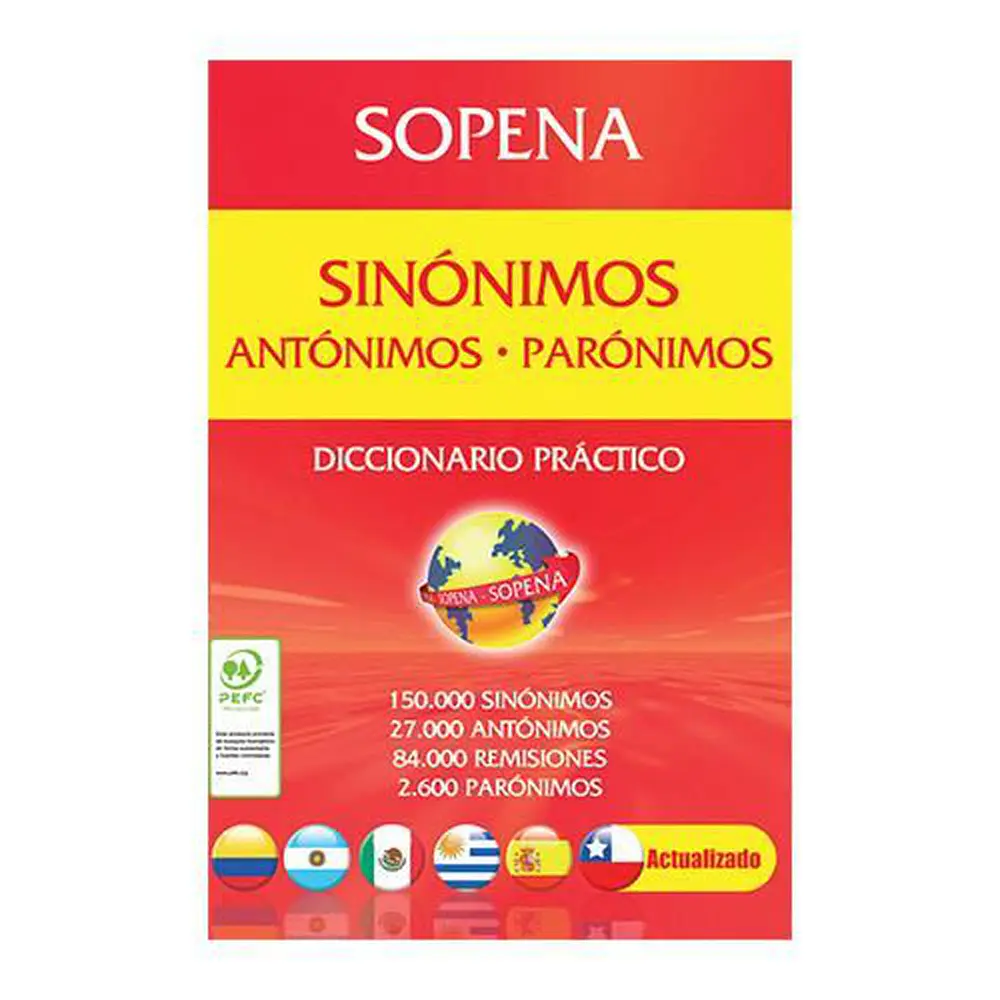 DICCIONARIO SINONIMOS Y ANTONIMOS PARONIMOS SOPENA