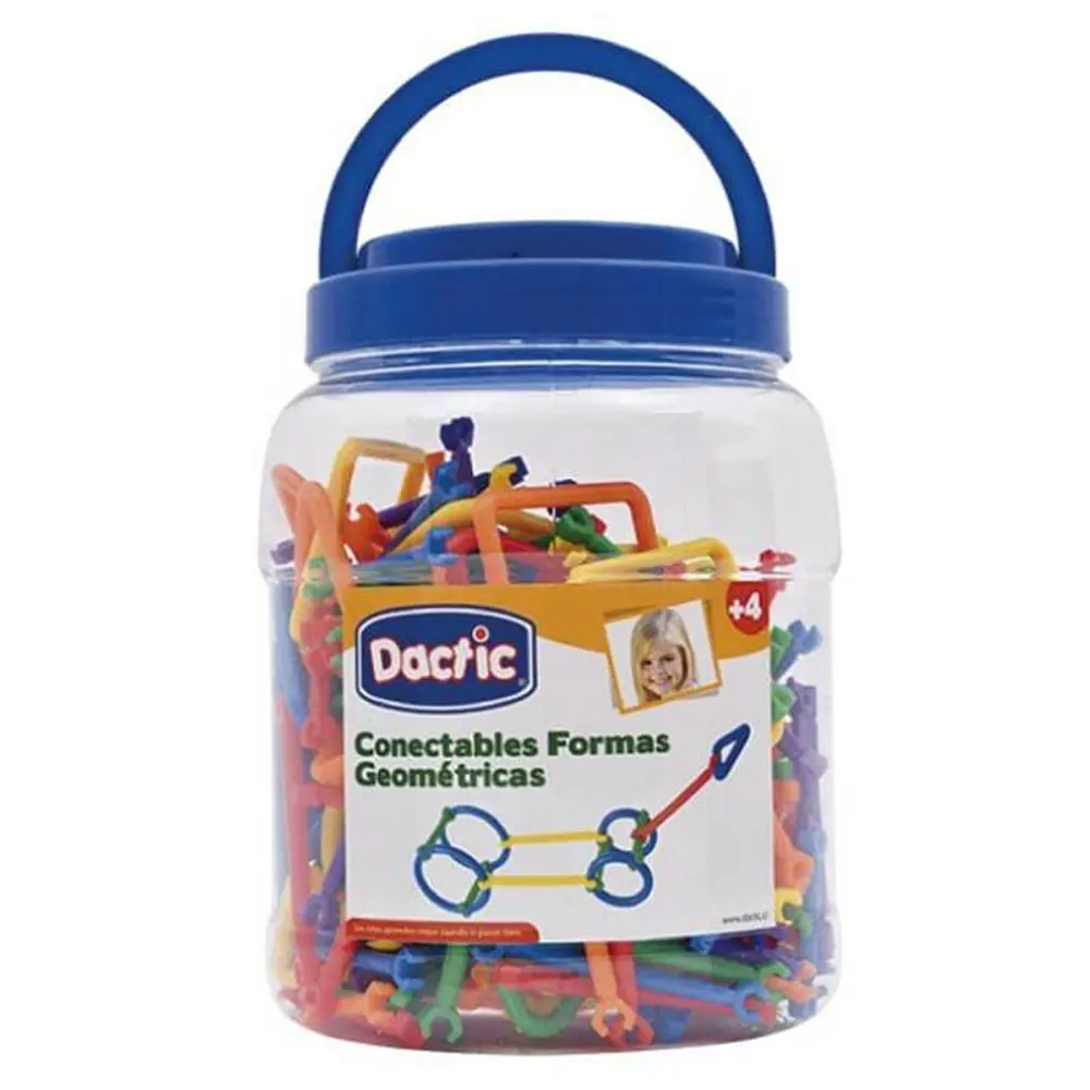DIDACTICO CONECTABLE FORMAS GEOMETRICAS 280 UNIDADES