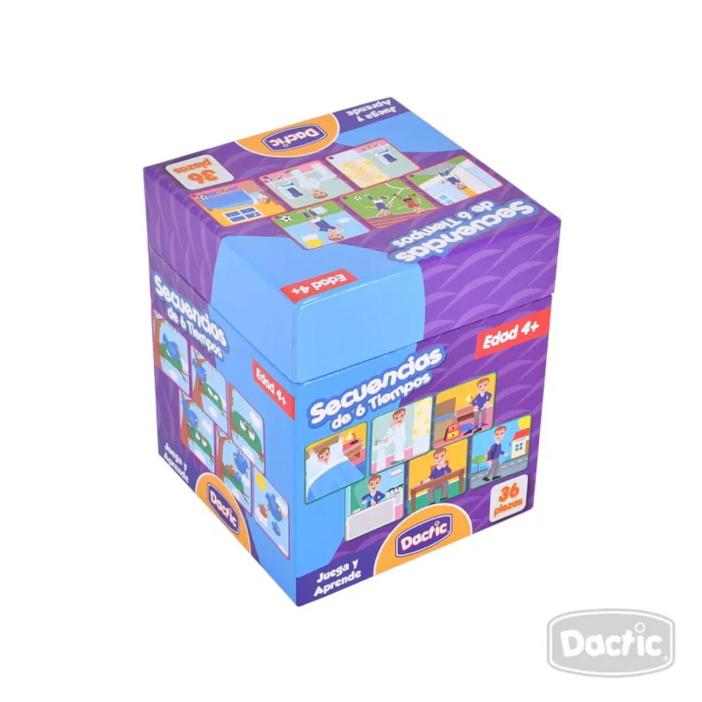 DIDÁCTICO SECUENCIA CARTON 6 TIEMPOS