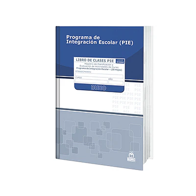 LIBRO CLASES PIE 170 Nº 2086