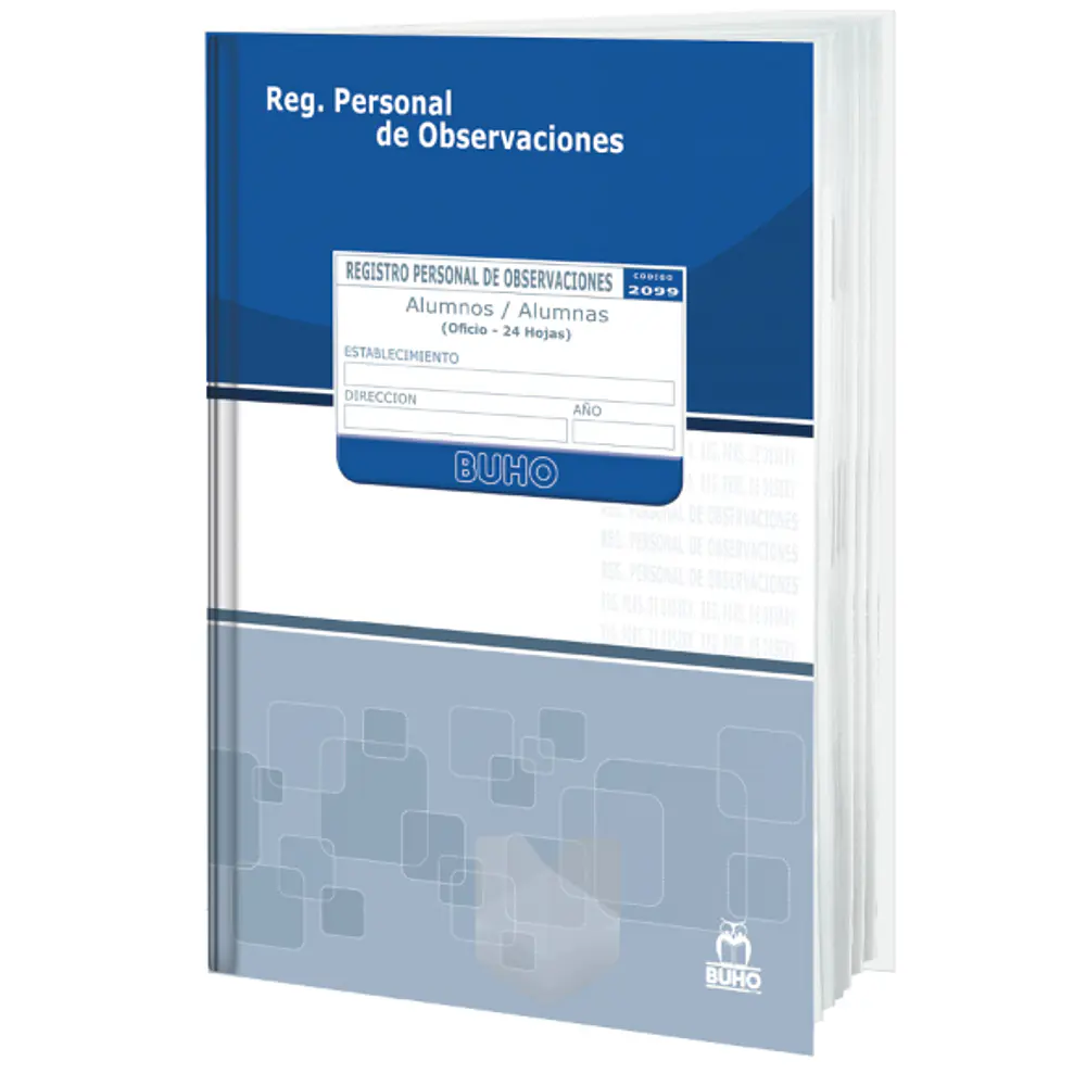 LIBRO CLASES REGISTRO OBSERVACIONES DEL ALUMNO