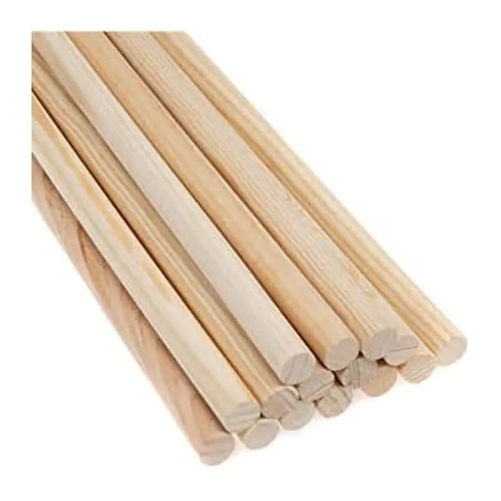 PALOS DE MAQUETA REDONDOS DIFERENTES MEDIDAS.