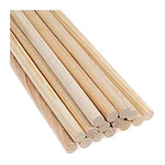 PALOS DE MAQUETA REDONDOS DIFERENTES MEDIDAS.