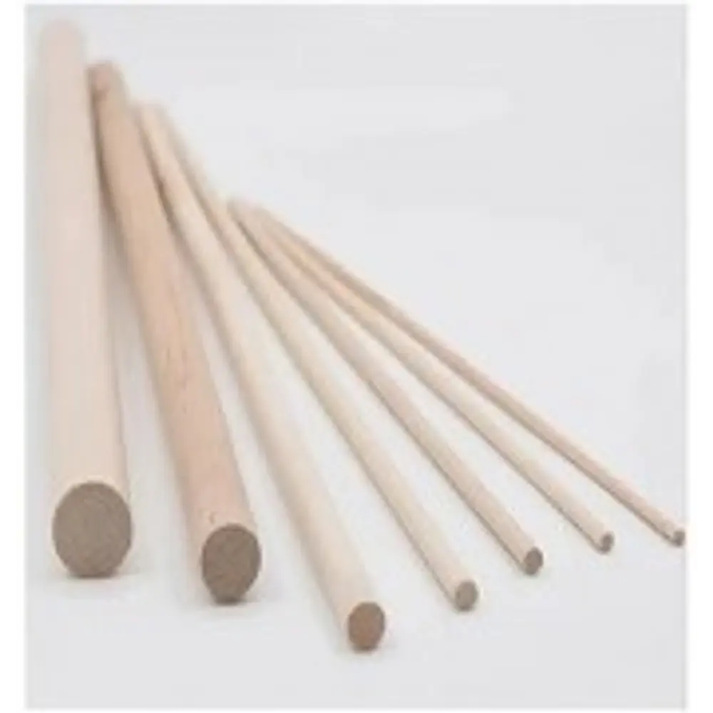 PALOS DE MAQUETA REDONDOS DIFERENTES MEDIDAS.