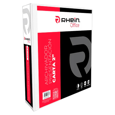 CARPETA 2 ANILLOS CARTA 2" BLANCA