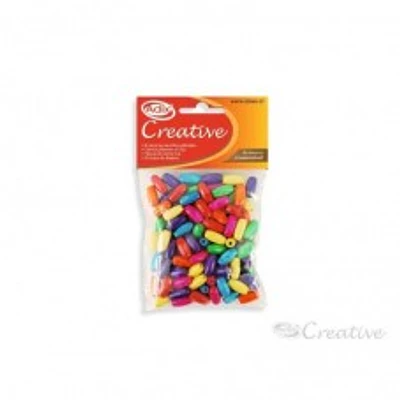 CUENTAS ADIX MADERA ALARGADA 30 GRAMOS