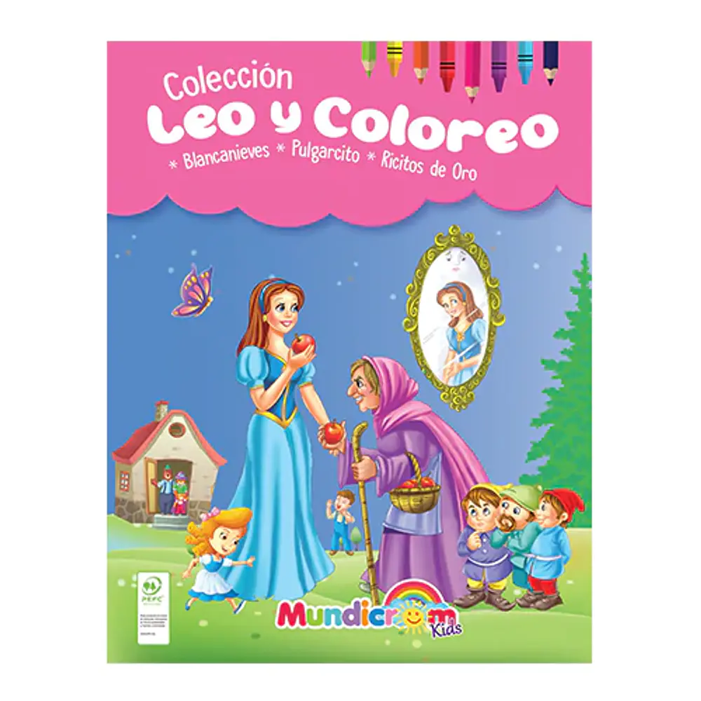  BLANCANIEVES / PULGARCITO / RICITOS DE ORO ( LEO Y COLOREO)