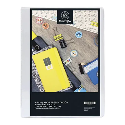 CARPETA 2 ANILLOS OFICIO 2"