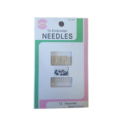 BLISTER AGUJAS BORDAR 12 UNIDADES