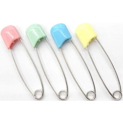 BLISTER ALFILER DE GANCHO 4 UNIDADES COLORES