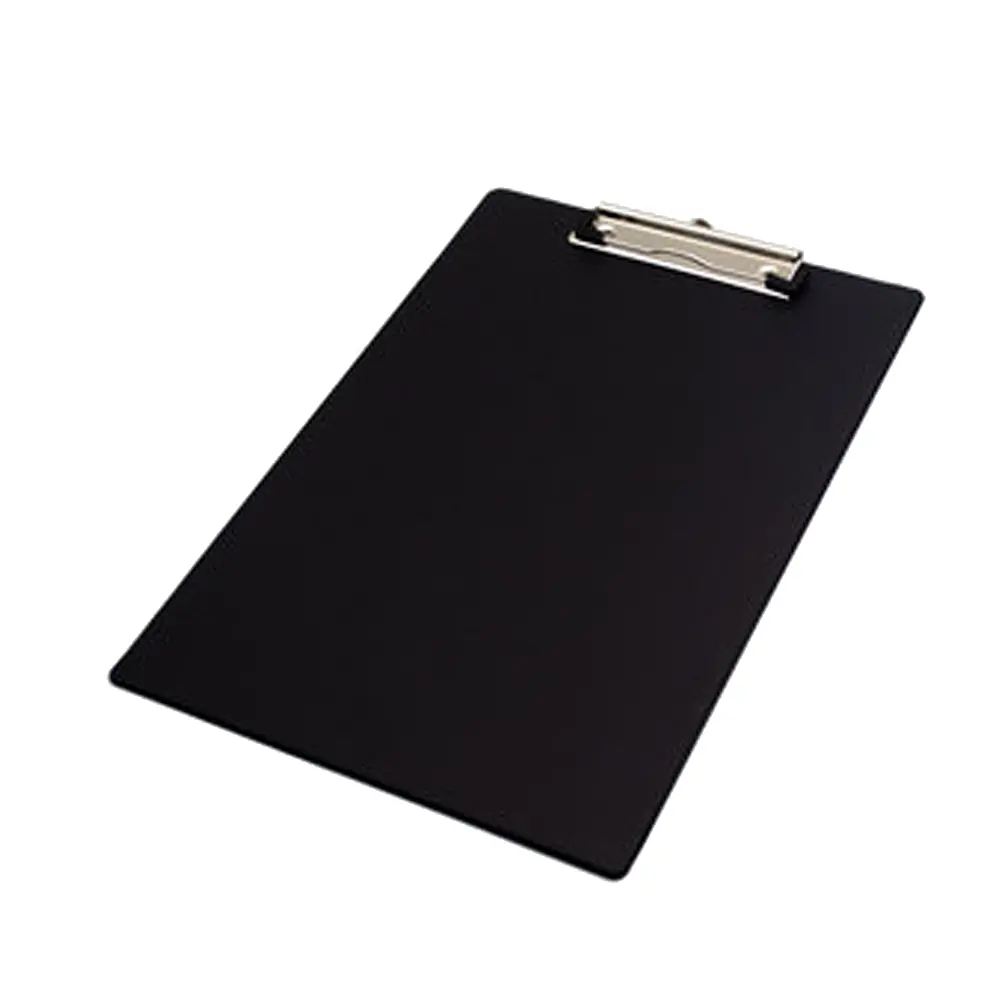 CARPETA ANOTADOR VINILICO OFICIO NEGRO. JM IMPORT