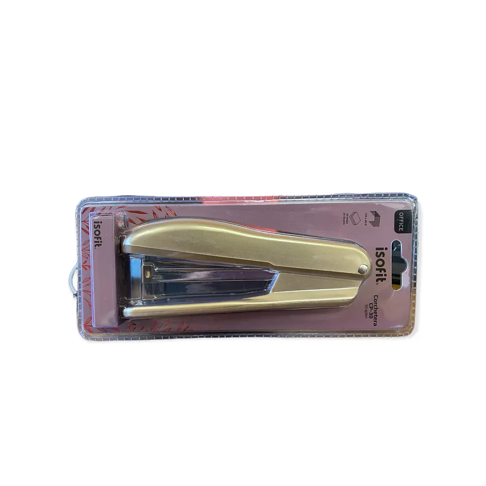 BLISTER CORCHETERA DORADA 30 HOJAS 