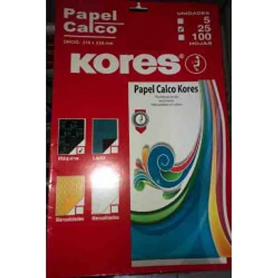 PAPEL CALCO OFICIO FILM AZUL 25 HOJAS