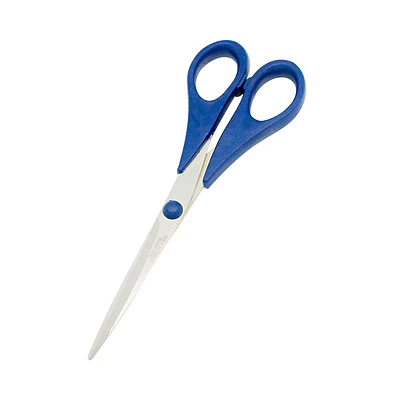 TIJERA ESCRITORIO MANGO PLÁSTICO 7"