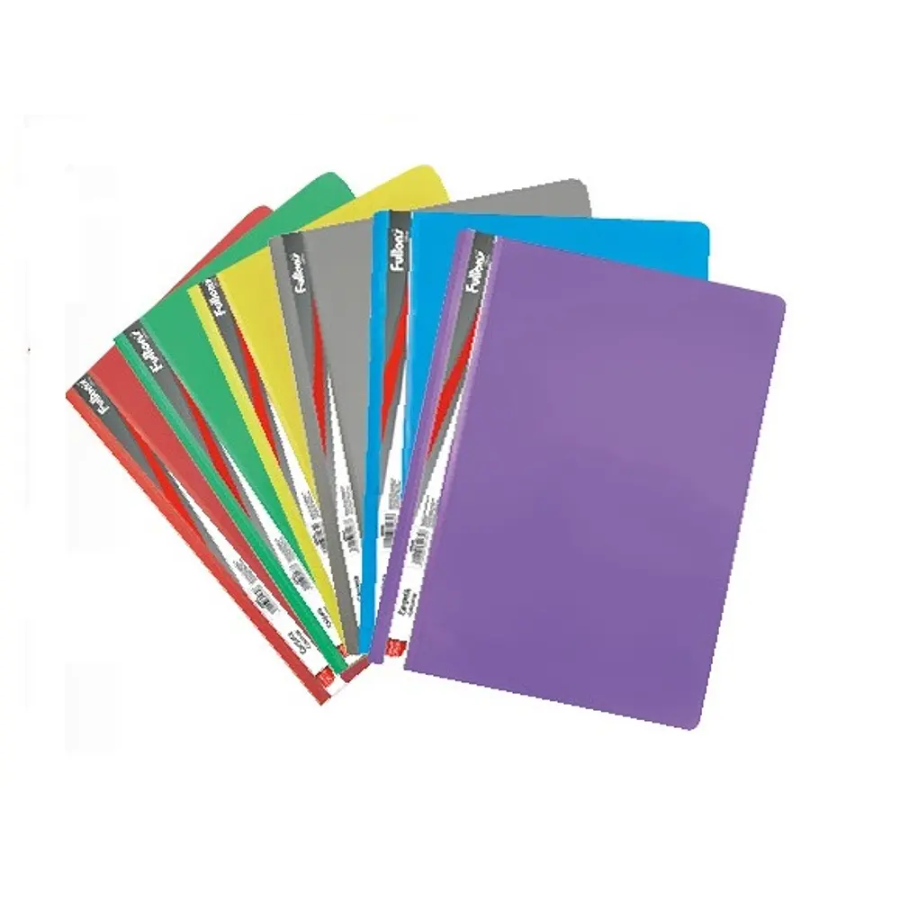 CARPETA CARTA CON TAPA TRANSPARENTE DIFERENTES COLORES