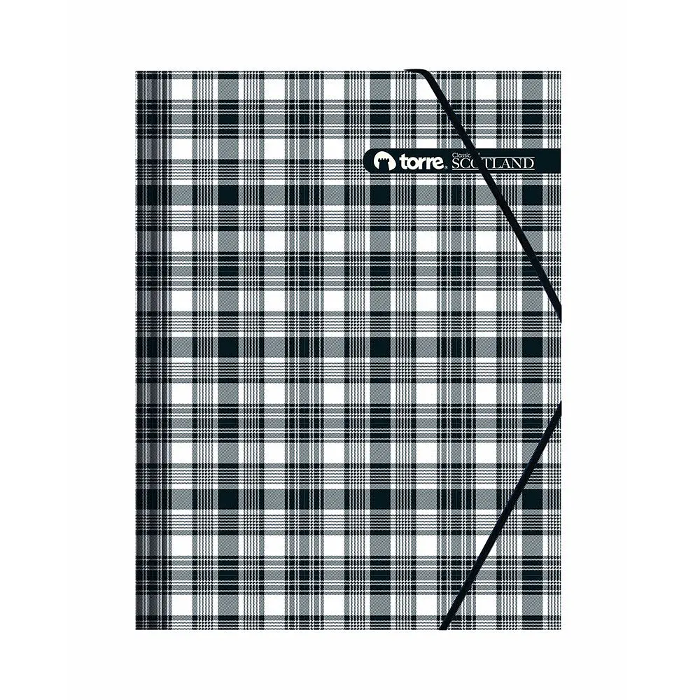 CARPETA CARTON CON ELASTICO SCOTLAND