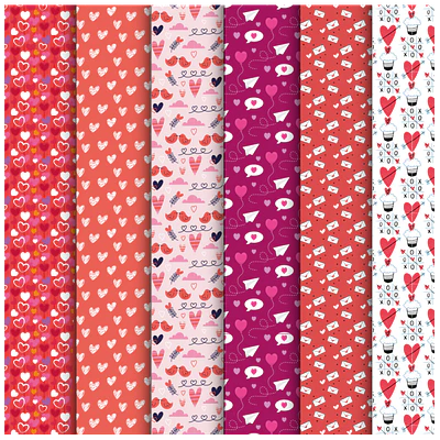 PAPEL DE REGALO SAN VALENTIN