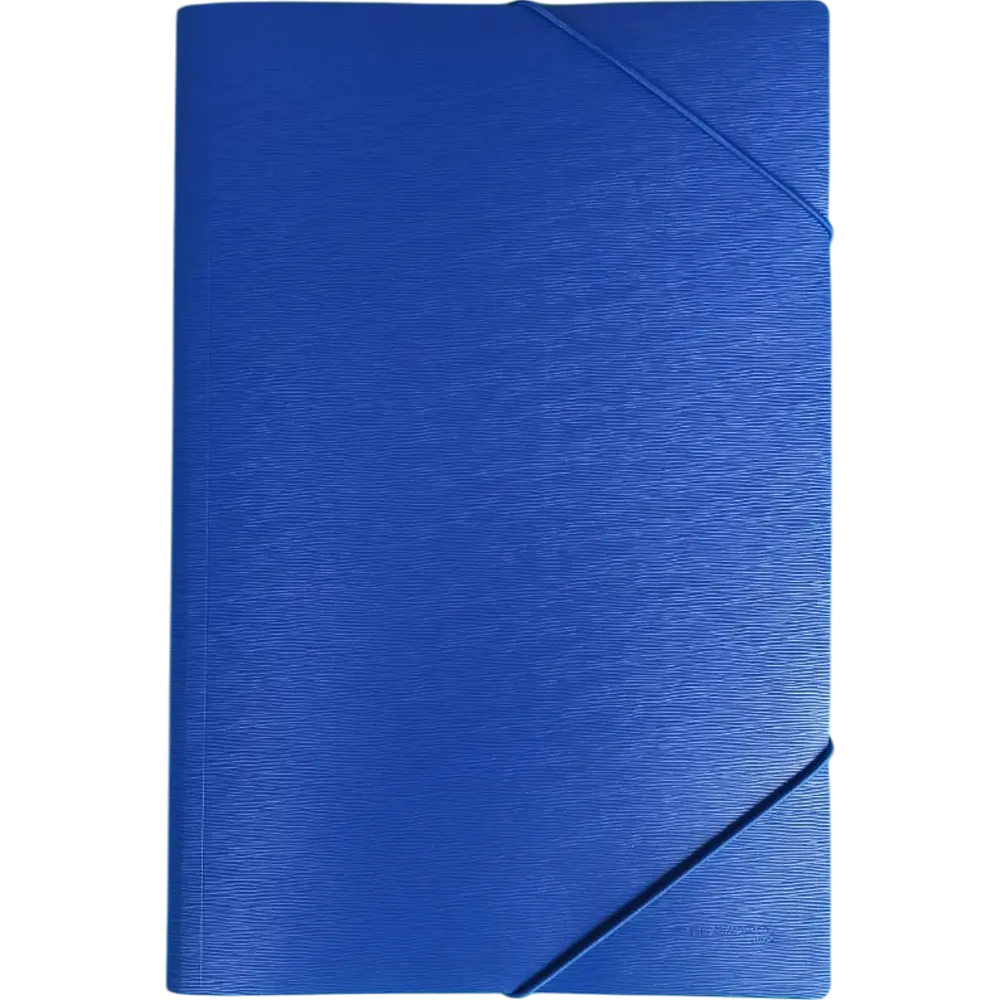 CARPETA C/ELASTICO PVC AZUL